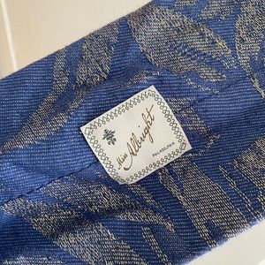 Anthropologie cloth and leather belt
